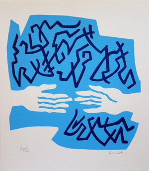 Jean Coulot, Amitié, Screen Print