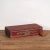 Red Antique Red Box, 1900s For Sale - Image 8 of 8