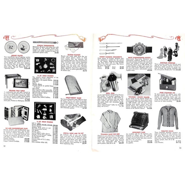 Abercrombie & Fitch Christmas 1938 Catalog For Sale In New York - Image 6 of 12