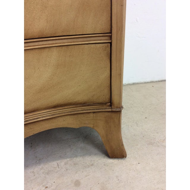 Wood Mid Century Eight Drawer Lowboy Dresser by Drexel For Sale - Image 7 of 12