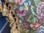 Vintage Metallic and Wool Needlepoint Floral Pillow For Sale - Image 4 of 6