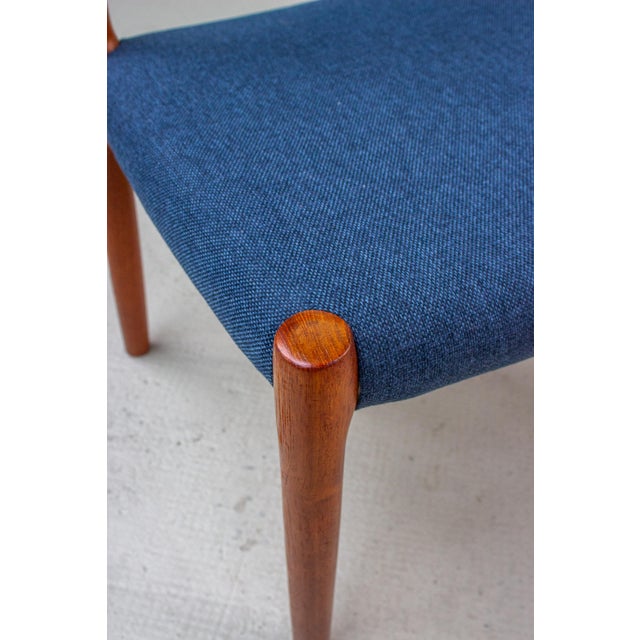 Danish Model No. 84 Chairs in Teak by Niels Otto Möller, 1960s, Set of 2 For Sale - Image 16 of 18