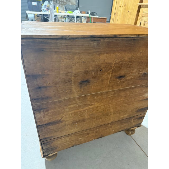 Antique Pine Two Over Two Drawers - Chest of Drawers From England For Sale - Image 17 of 18