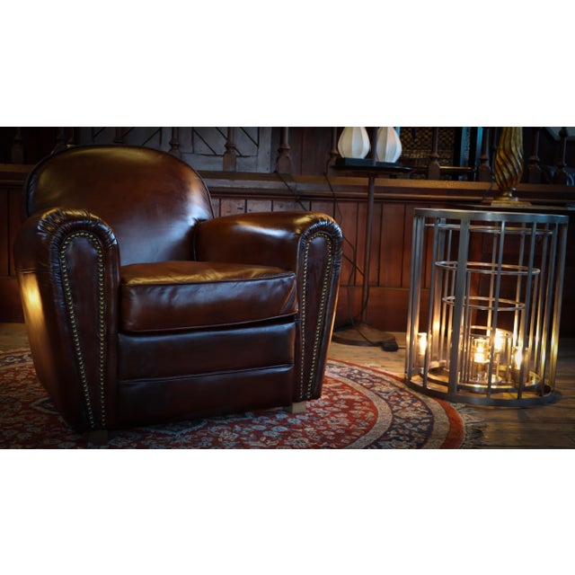 Club Chair in Leather from Timothy Oulton, 2010s For Sale - Image 16 of 18