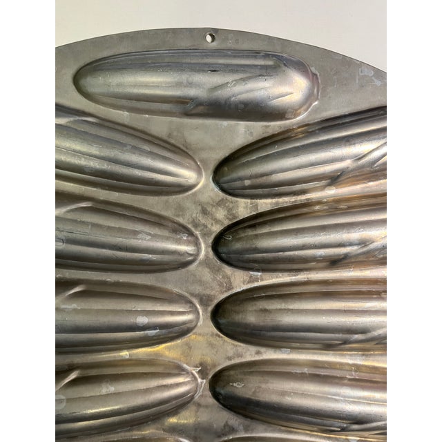 American Mid 20th Century Corn Bread Baking Mold For Sale - Image 3 of 5