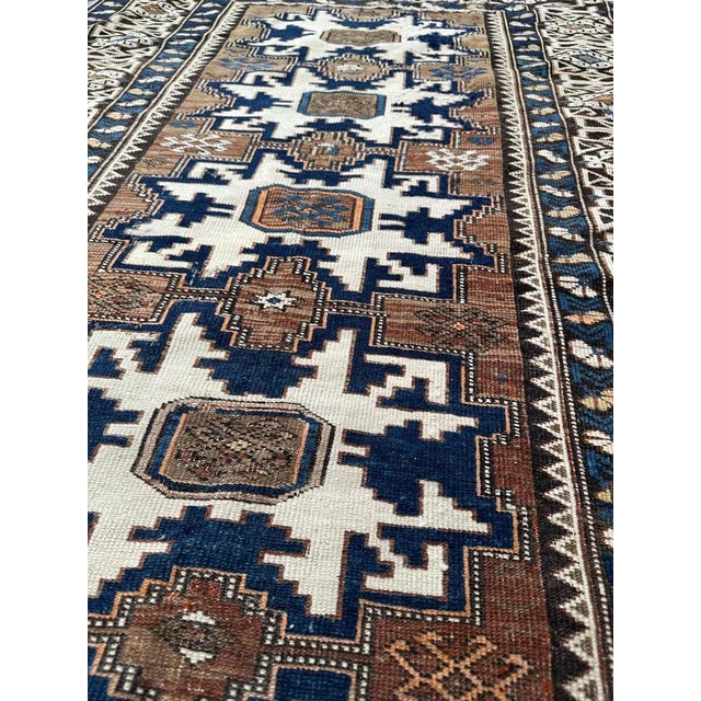 Antique Caucasian Shirwan Lesgui Rug, 1890s For Sale - Image 11 of 17