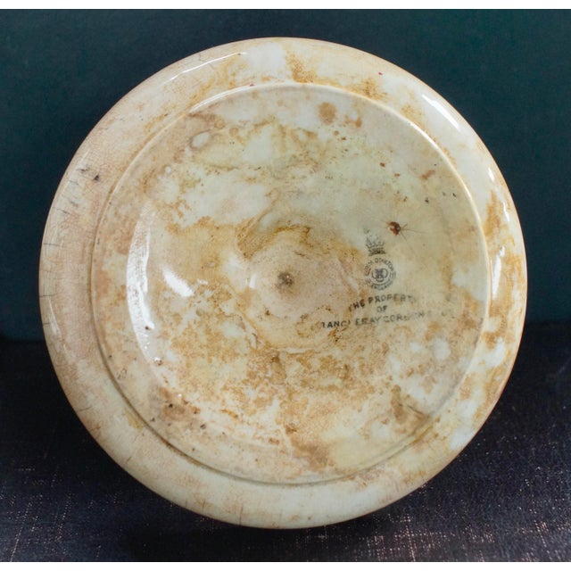 Late 19th Century Antique Gordons Gin & Co LTD Match Strike from Royal Doulton, 1898 For Sale - Image 5 of 7