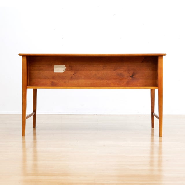 1960s Danish Modern Mahogany Desk For Sale - Image 11 of 12