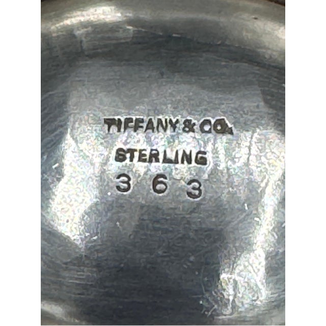 Silver 4 Sterling Silver, Tiffany & Co Silver Salts For Sale - Image 8 of 8