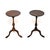 A smart and extremely well made pair of antique wine tables. They were made in England, they date from around the...