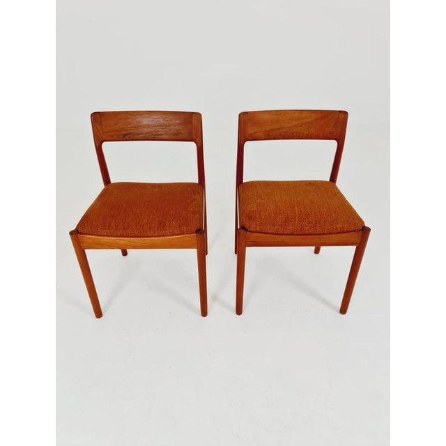 Danish Teak Dining Chairs by Johannes Norgaard, 1960s, Set of 2 For Sale - Image 4 of 14
