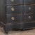 Early 19th Century Black Rococo Large Oak Chest of Four Drawers, Denmark For Sale - Image 12 of 15