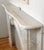 Stone Antique Neoclassical White Marble Fireplace Mantel For Sale - Image 7 of 9