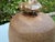 Brown Organic Mixed Media Studio Pottery Decor Sculpture With Faux Fiddlehead Ferns For Sale - Image 8 of 12