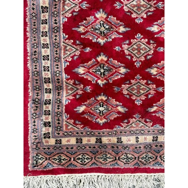 1980s Small Vintage Pakistani Rug from Bobyrugs, 1980s For Sale - Image 5 of 11