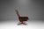 Scandinavian Modern Lounge Chair & Ottoman Set in Beech & Leather by Soda Galvano for Vatne Mobler, Norway, C. 1970s For Sale In Orlando - Image 6 of 18