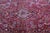 Textile 1940s Hand-Knotted Vintage Sarouk Rug in Rich Red Palette -4' 5'' X 6' 11'' For Sale - Image 7 of 9