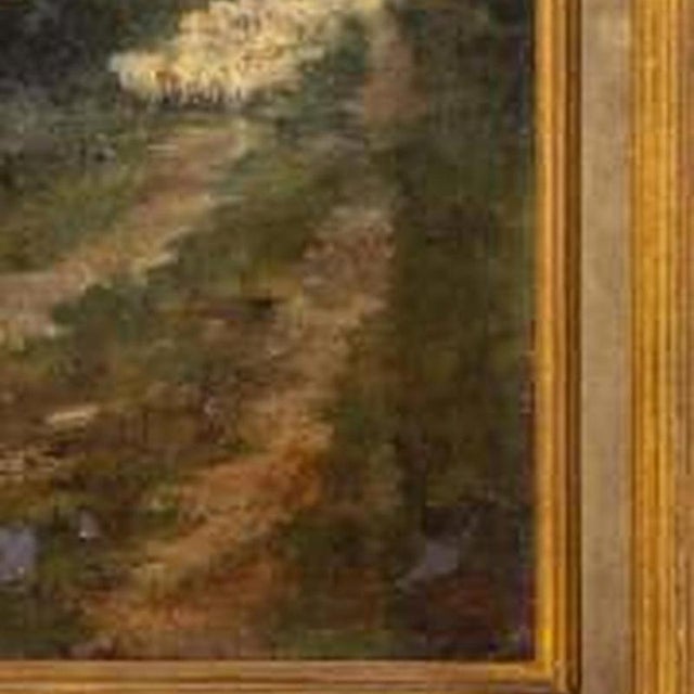 1910s Joaquim Lopes, Landscape, 1915, Oil Painting on Canvas For Sale - Image 5 of 6