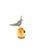 2010s Tiffany & Co. Schlumberger Citrine Bird on a Rock Diamond 18k Gold & Platinum Pin Brooch For Sale - Image 5 of 13