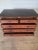 French Victorian Mahogany Chest of Drawers with Marble Top For Sale - Image 9 of 11