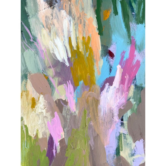 2020s "Beginning Again" 2026 Painting With Vintage Frame by Jessalin Beutler For Sale - Image 5 of 5