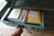 Turquoise Turquoise/Blue Maitland Smith Vintage Japanese Secretary Desk For Sale - Image 8 of 13
