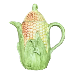 Vintage Italian Corn Cob Teapot