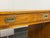 National Mt. Airy Campaign Oak Desk, Vintage For Sale - Image 9 of 12