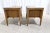 Drexel A Pair of Mid Century Modern 2 Drawer Walnut Night Stands by Drexel For Sale - Image 4 of 10