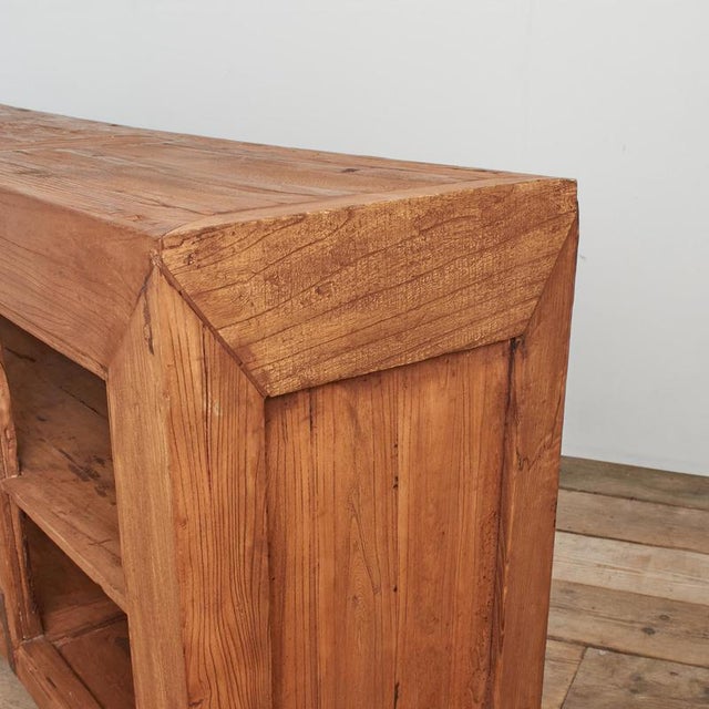 Rustic Rustic Elm Haberdashery Sideboard For Sale - Image 3 of 10