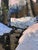 Oil Painting There Is a Stream in the Winter Forest Leonid Maistrenko For Sale - Image 10 of 10