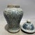 Chinese Blue and White Double Happiness Floral Porcelain Ginger Jar, Chinoiserie Lidded Vase For Sale In New York - Image 6 of 8
