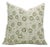 Fabdivine Handmade Block Printed Cushion Cover 24x24 Inch Cotton Satin-Bloom For Sale