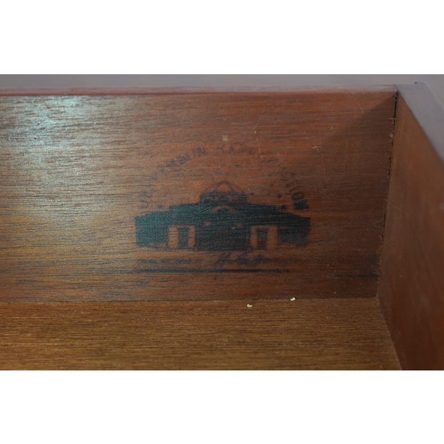 Biggs Thomas Jefferson Monticello Mahogany Rent Table For Sale - Image 18 of 18