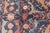 Measures: 16'2 x 21'8 Large Persian Bidjar Rug with Navy Field and Red Border Floral Design. Keivan Woven Arts/ rug/...