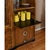 Campaign Bernhardt 3 Piece Modular Asian Bookcase Wall Unit With China Cabinet For Sale - Image 3 of 12