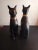 These are Chalkware Black Cat Pair. Great decor item. Procured from antique mall.