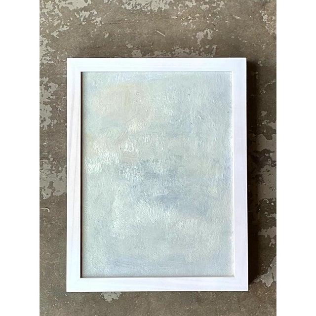 Vintage Abstract Expressionist Painting For Sale - Image 10 of 12