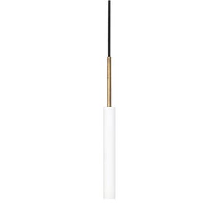 White Brass Stav Ceiling Lamp by Johan Carpner for Konsthantverk For Sale