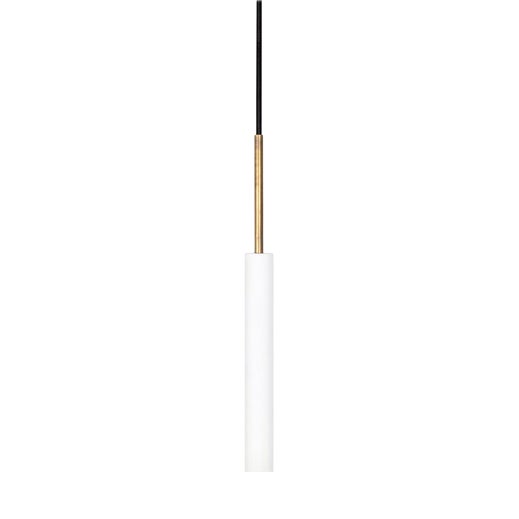 White Brass Stav Ceiling Lamp by Johan Carpner for Konsthantverk For Sale