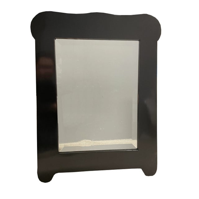 Original Art Nouveau wall mirror (No. 2122) Original Art Nouveau mirror. Expertly restored and fitted with a new faceted...