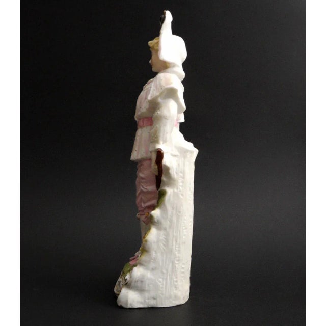 Welcome to our listing! You are considering a vintage Bisque of French Renaissance Era Person. The surface area is clean...