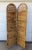 Vintage 1950s Bohemian Split Reed 3 Panel Room Divider Screen For Sale In Jacksonville, FL - Image 6 of 8