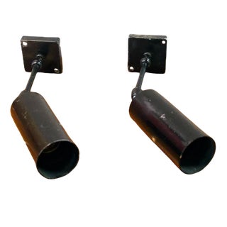 Vintage Spotlights in Metal, 1950s, Set of 2 For Sale