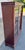 Brown Antique Larkin 2 Door Mahogany Bookcase With Leaded Glass Doors For Sale - Image 8 of 18