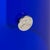 Courreges Paris Cobalt Blue Acrylic Lucite Cuff Bangle Bracelet For Sale - Image 9 of 10