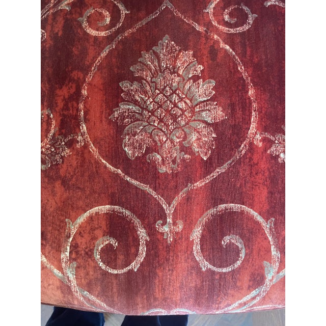 2010s Contemporary Marge Carson Sofa With Custom Italian Velvet Fabric For Sale - Image 5 of 11