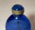 Bronze Antique Chinese Etched Cobalt Glass Chased Bronze Striker Lighter Snuff Bottle For Sale - Image 8 of 11