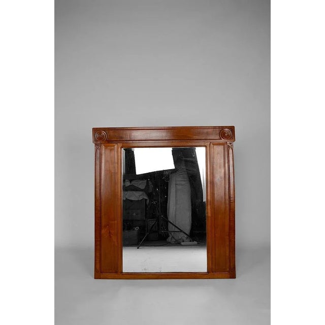 Art Nouveau Mirror by Maurice Alet for La Ruche, 1910s For Sale - Image 13 of 13