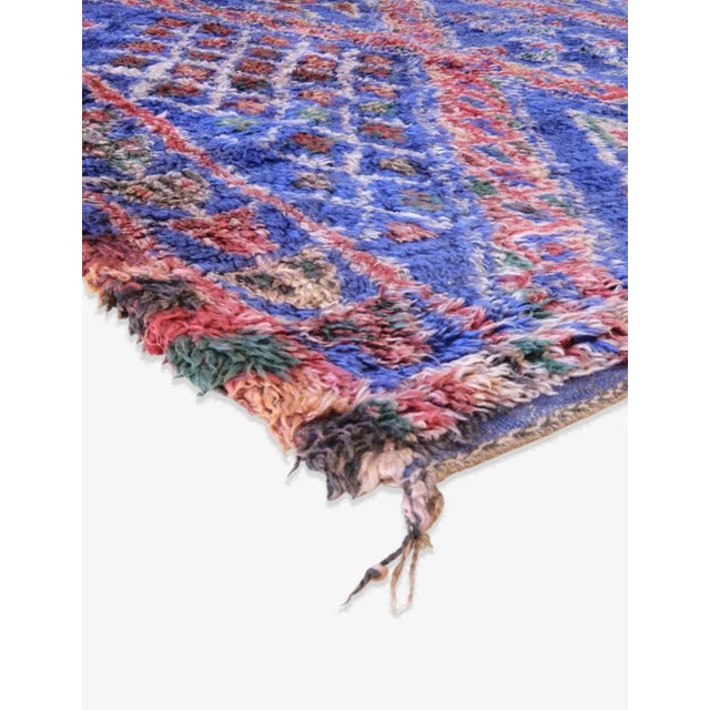 Collector Moroccan Wool Rug - 12.7 X 6.4 Ft For Sale - Image 4 of 8